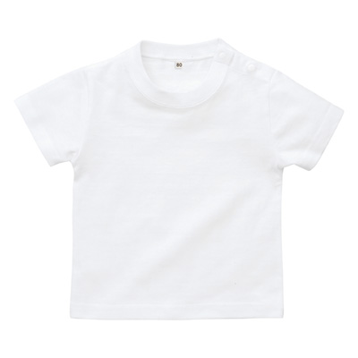 名入れベビーTシャツ ホワイト