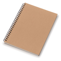 A5クラフトリングノートのプリント作成