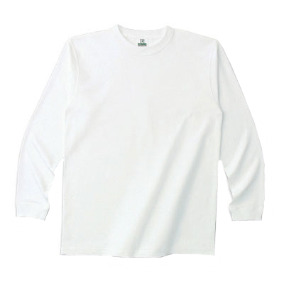 スーパーヘビーウェイト長袖Tシャツ ホワイト