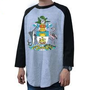 ラグランラウンドカット長袖Tシャツのプリント作成