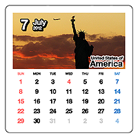 [カレンダーシール2012 USA（正方形A）]