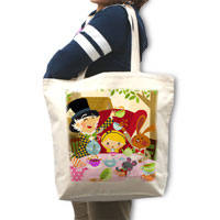 ピクニック用バッグのプリント作成
