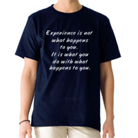 クールTシャツのプリント作成