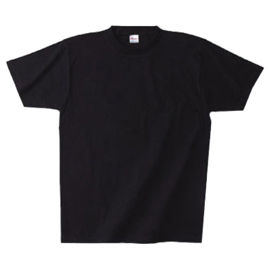 特大プリントTシャツ ブラック