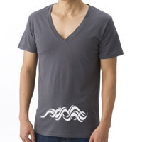３．８ｏｚＴ／Ｃ　ＶネックＴシャツ