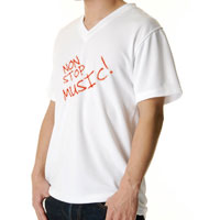 ４．３ｏｚドライ VネックＴシャツ