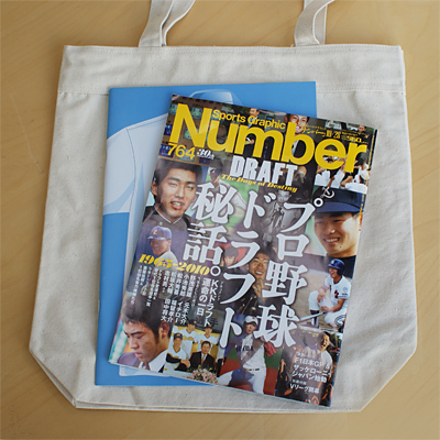 A4サイズの雑誌が余裕で入ります。