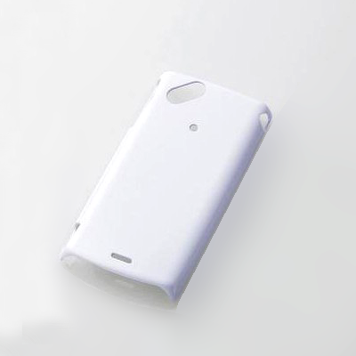 Xperia arc（SO-01c） シェルカバー (エレコム） Xperia arc（SO-01c） シェルカバー (エレコム） ケース側面（ホワイト）