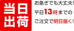 当日出荷対応商品