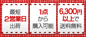 最短2営業日出荷 1点から購入可能 6,500円以上で送料無料