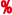 %
