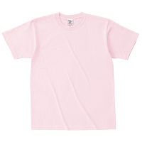 ピンク Cross Stitch オープンエンド マックスウェイトTシャツ（キッズ）