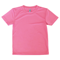ピンク GLIMMER ドライTシャツ（キッズ）