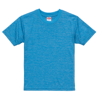 ブルー United Athle 4.1oz ドライアスレチックTシャツ（キッズ）