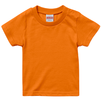 オレンジ United Athle 5.6oz Tシャツ（キッズ）