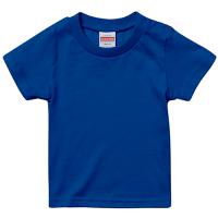 ブルー United Athle 5.6oz Tシャツ（キッズ）
