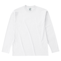 Cross Stitch 6.2oz オープンエンド 長袖Tシャツ