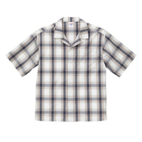 United Athle コットンオープンカラーショートスリーブシャツ