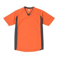 オレンジ ベーシックサッカーシャツ