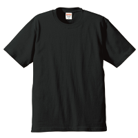 ブラック United Athle 6.2oz Tシャツ