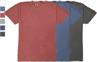 Comfort Colors 6.1oz ガーメントダイTシャツ