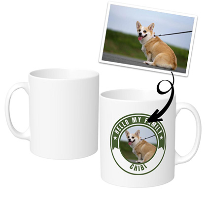 ワンポイント マグカップ