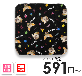 特急プリントミニハンカチタオル