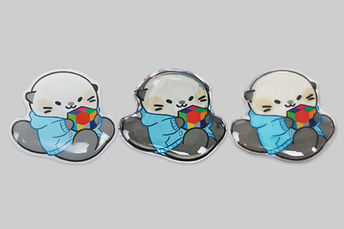 ぷっくりシール