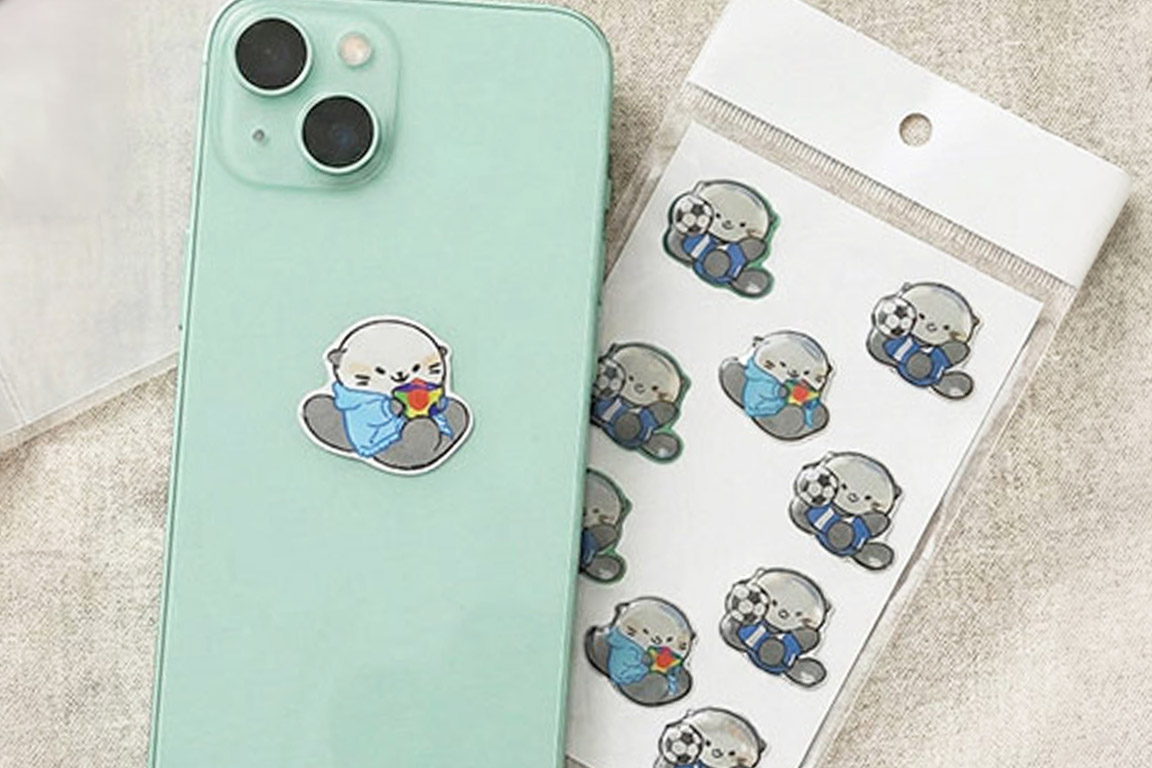 ぷっくりシール