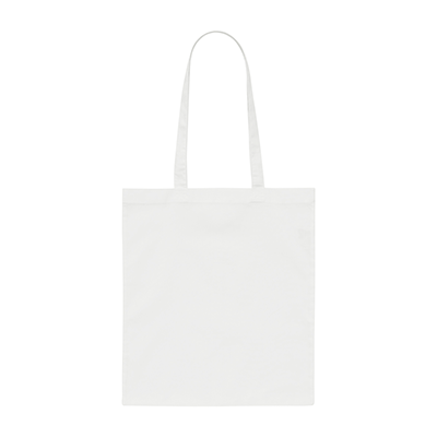 3.8oz デイリーフラットトートバッグ（L）