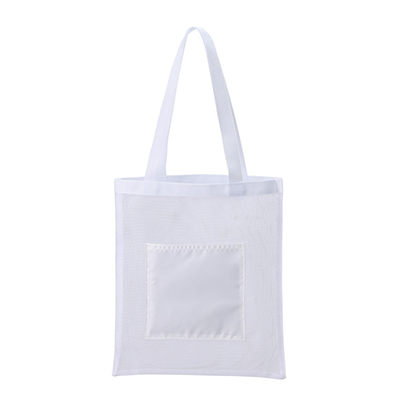 メッシュフラットトート