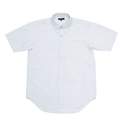 AITOZ 半袖T/Cオックスボタンダウンシャツ