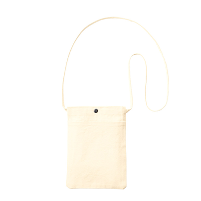 10oz キャンバスフロントポケットサコッシュ