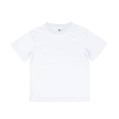 MARKLESS STYLE 4.2oz カスタムデザインポリエステルドライTシャツ（キッズ）