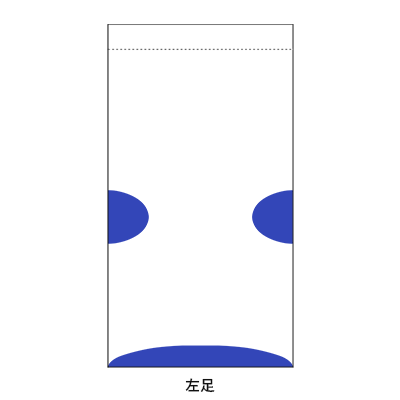 オリジナル メンズ カラークルーソックス