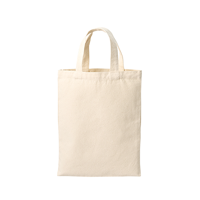 8oz ライトキャンバスフラットバッグ（M）