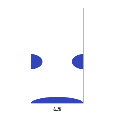 オリジナル メンズ カラークルーソックス