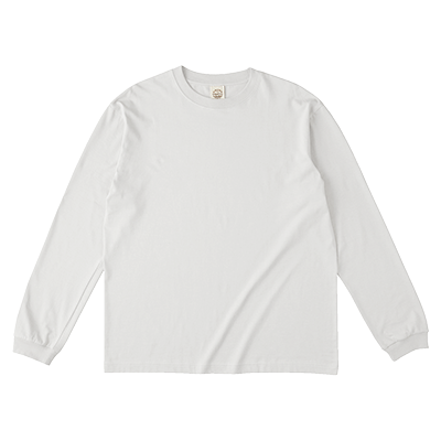 TRUSS 5.3oz オーガニックコットン長袖Tシャツ（リブ有り）