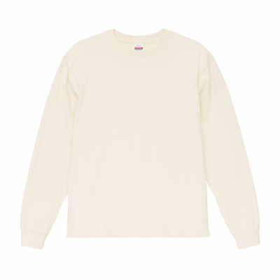 United Athle 6.2oz オープンエンド フェードウォッシュ 長袖Tシャツ（2.1インチリブ）