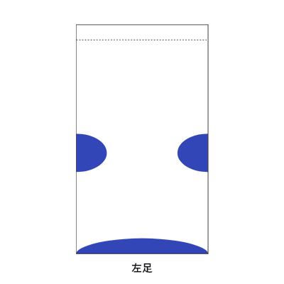 オリジナル レディース カラークルーソックス