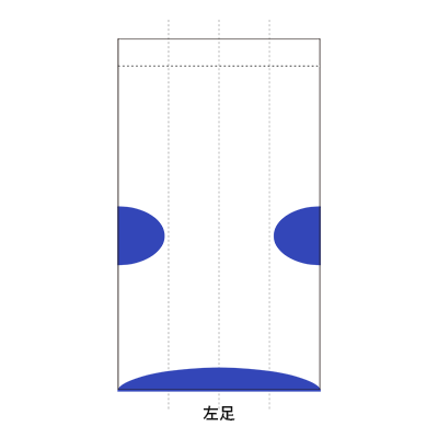 オリジナル レディース カラークルーソックス