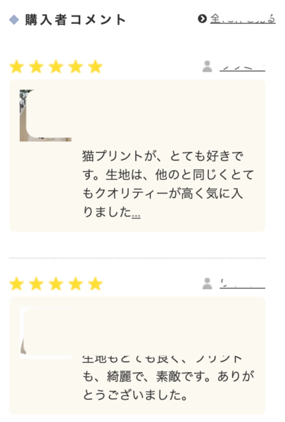 レビュー投稿の拡大画像