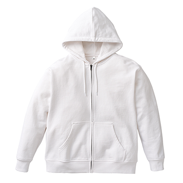 MARKLESS STYLE 8.4oz カスタムデザインフルジップパーカー