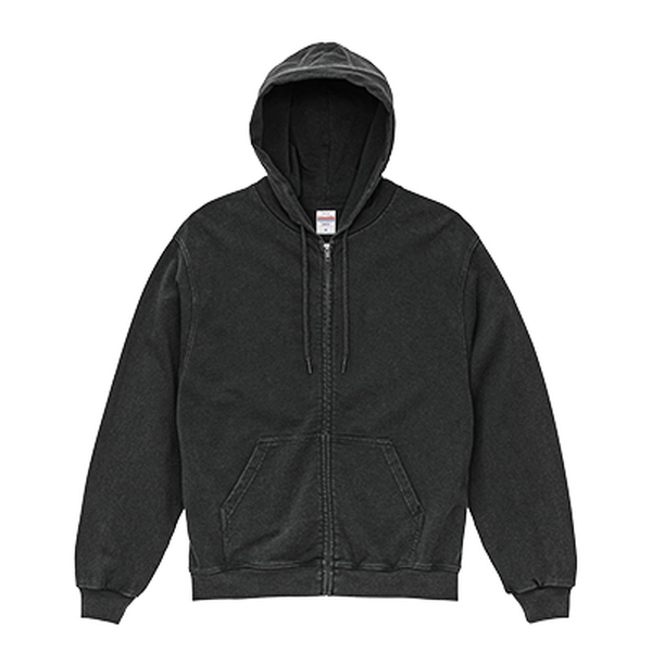 United Athle 8.8oz オープンエンド フェードウォッシュ スウェット フルジップパーカー（裏パイル）