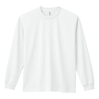 GLIMMER 4.4oz ドライ 長袖Tシャツ インクジェット加工