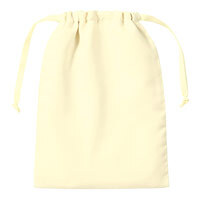 スウェード風巾着（L）