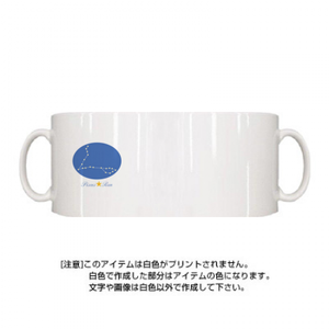 ピスケス(うお座)のマグカップ121002