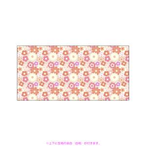 【ブロード 100cm×50cm】花柄