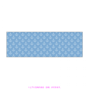 【厚手ツイル 148cm×50cm】マリン柄