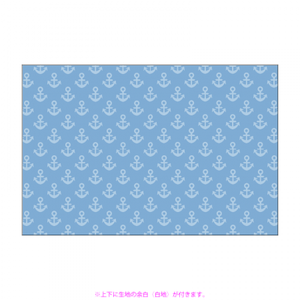 【厚手ツイル 148cm×100cm】マリン柄